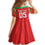 Custom Guyana Cricket Family Matching Off Shoulder Short Dress and Hawaiian Shirt Go Amazon Warriors