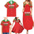 Custom Guyana Cricket Family Matching Summer Maxi Dress and Hawaiian Shirt Go Amazon Warriors