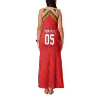Custom Guyana Cricket Family Matching Tank Maxi Dress and Hawaiian Shirt Go Amazon Warriors