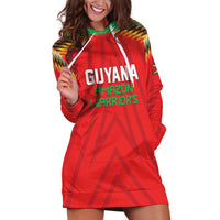 Custom Guyana Cricket Hoodie Dress Go Amazon Warriors