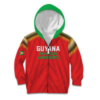 Custom Guyana Cricket Kid Hoodie Go Amazon Warriors