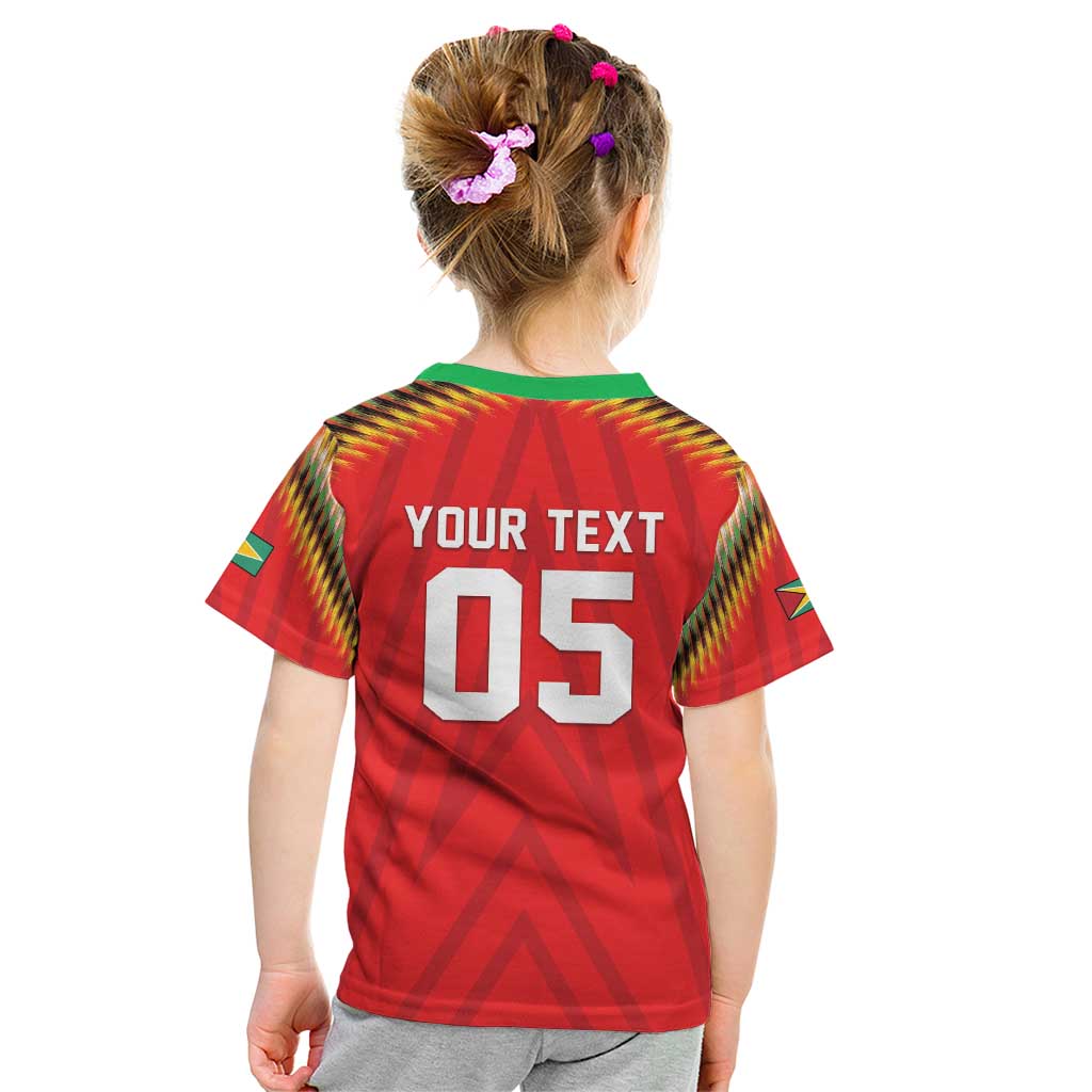 Custom Guyana Cricket Kid T Shirt Go Amazon Warriors