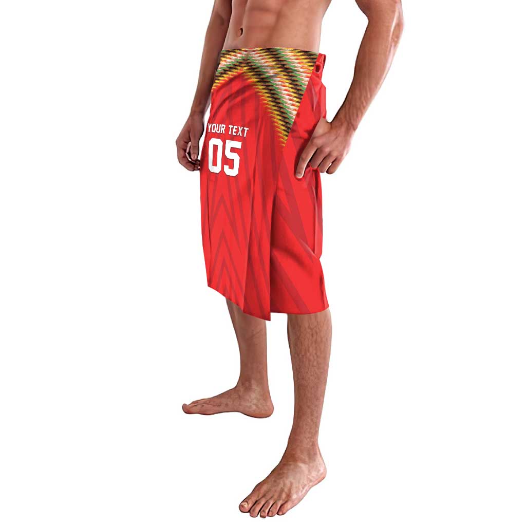 Custom Guyana Cricket Lavalava Go Amazon Warriors