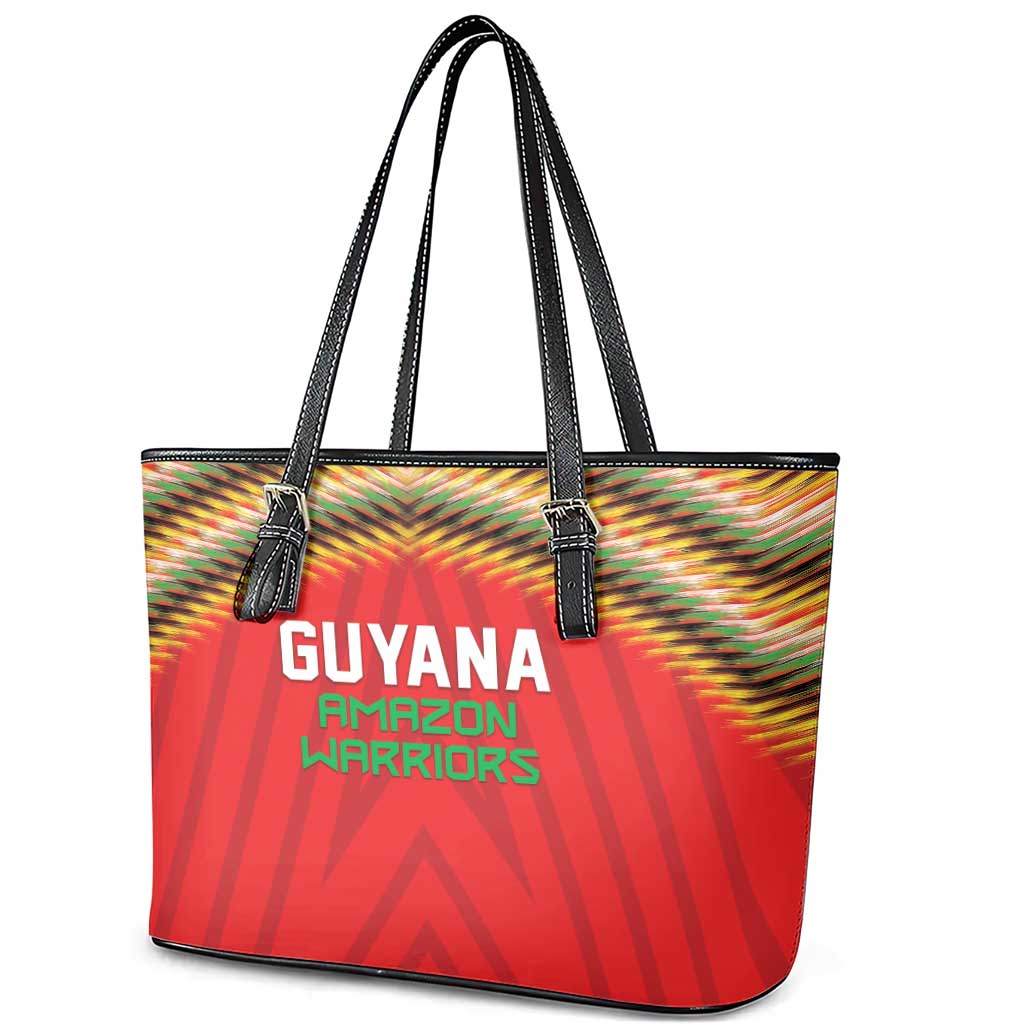 Guyana Cricket Leather Tote Bag Go Amazon Warriors