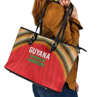 Guyana Cricket Leather Tote Bag Go Amazon Warriors