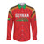Custom Guyana Cricket Long Sleeve Button Shirt Go Amazon Warriors
