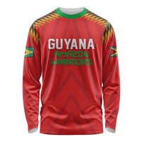 Custom Guyana Cricket Long Sleeve Shirt Go Amazon Warriors