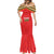 Custom Guyana Cricket Mermaid Dress Go Amazon Warriors