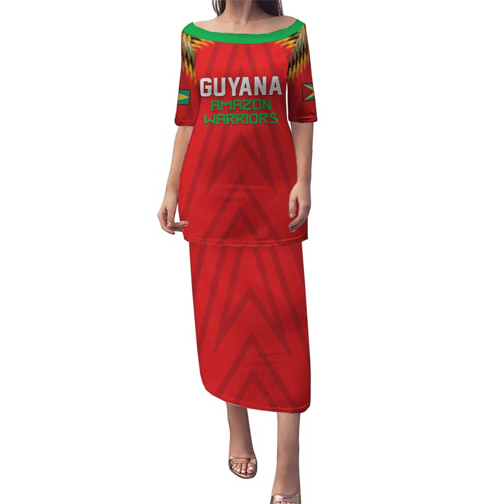 Custom Guyana Cricket Puletasi Go Amazon Warriors