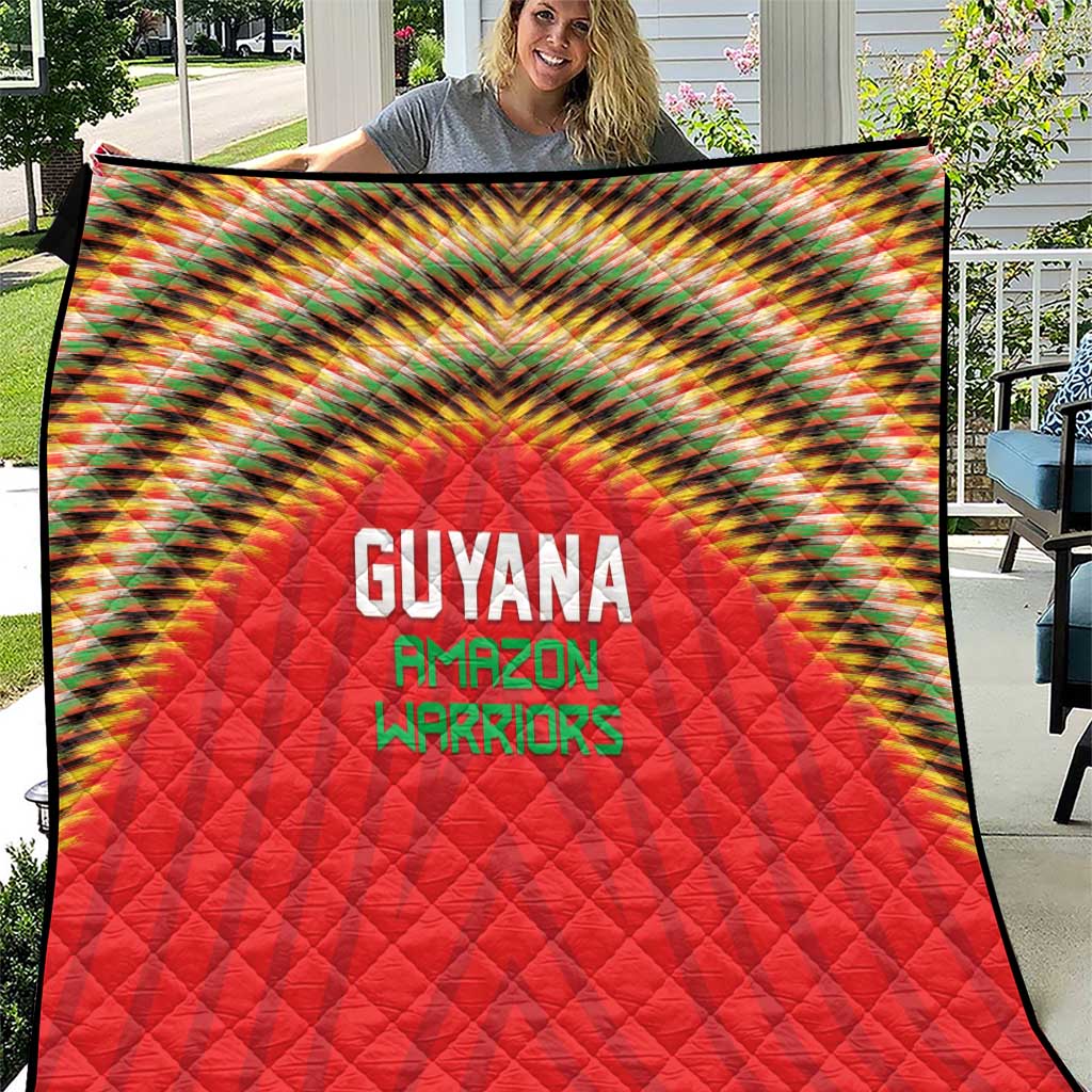 Guyana Cricket Quilt Go Amazon Warriors