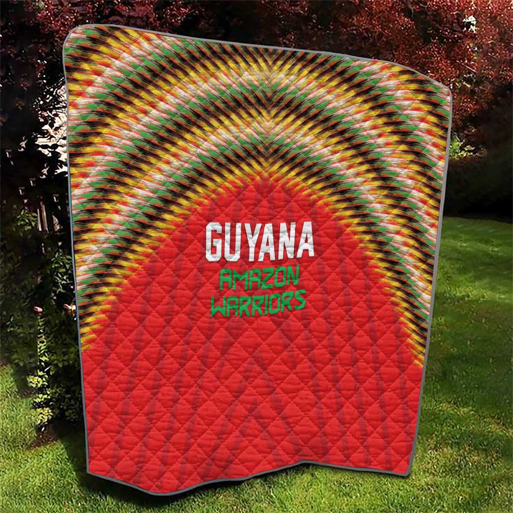 Guyana Cricket Quilt Go Amazon Warriors