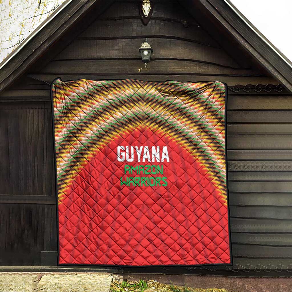 Guyana Cricket Quilt Go Amazon Warriors