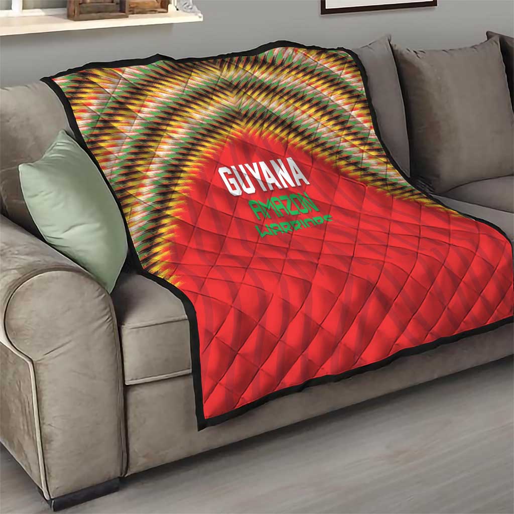 Guyana Cricket Quilt Go Amazon Warriors