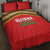 Guyana Cricket Quilt Bed Set Go Amazon Warriors