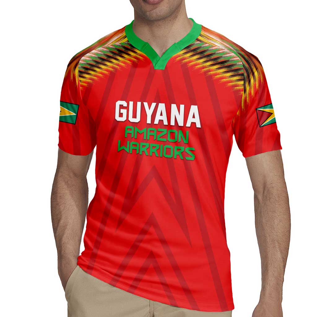 Custom Guyana Cricket Rugby Jersey Go Amazon Warriors