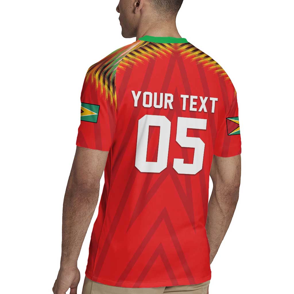 Custom Guyana Cricket Rugby Jersey Go Amazon Warriors