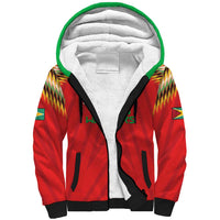 Custom Guyana Cricket Sherpa Hoodie Go Amazon Warriors