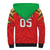 Custom Guyana Cricket Sherpa Hoodie Go Amazon Warriors
