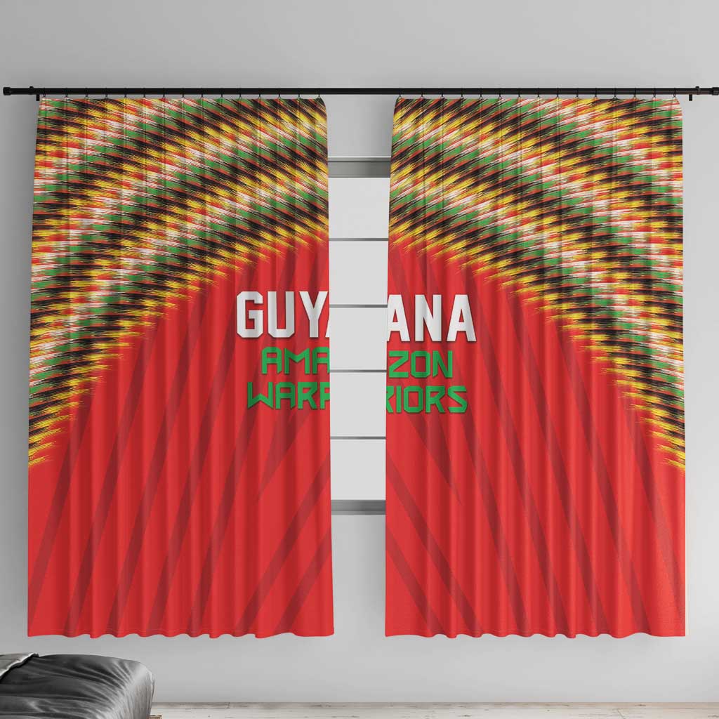 Guyana Cricket Window Curtain Go Amazon Warriors