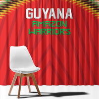 Guyana Cricket Window Curtain Go Amazon Warriors