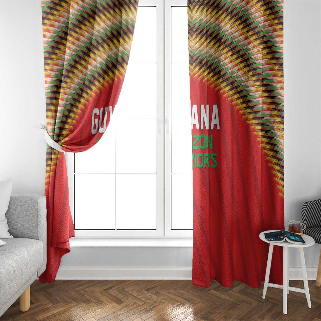 Guyana Cricket Window Curtain Go Amazon Warriors