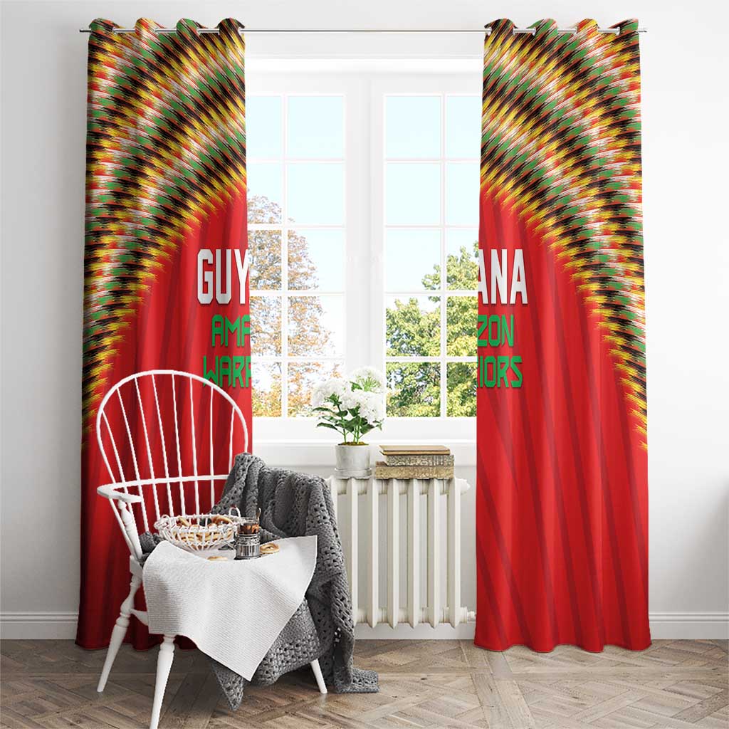 Guyana Cricket Window Curtain Go Amazon Warriors