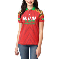 Custom Guyana Cricket Women Polo Shirt Go Amazon Warriors