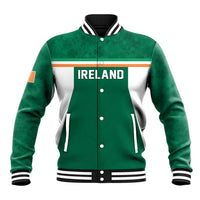 Custom Ireland Rugby Baseball Jacket Old Retro Style