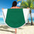 Ireland Rugby Beach Blanket Old Retro Style
