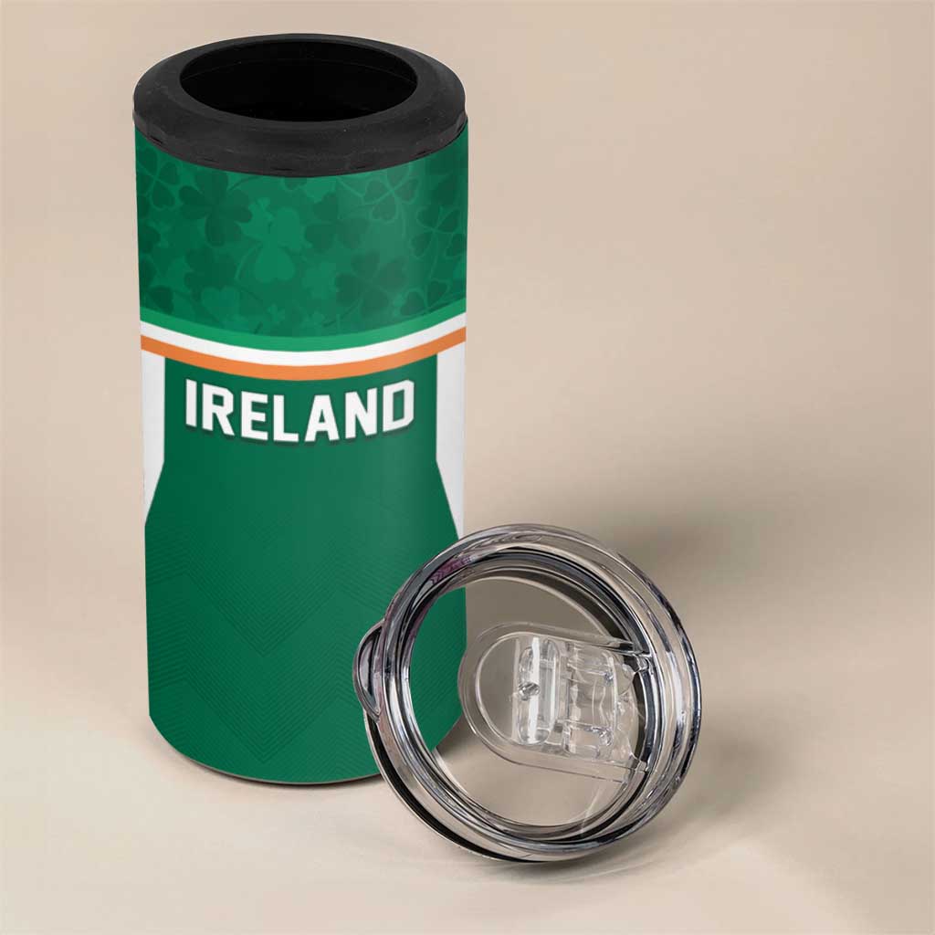 Custom Ireland Rugby 4 in 1 Can Cooler Tumbler Old Retro Style