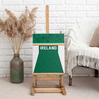 Ireland Rugby Canvas Wall Art Old Retro Style