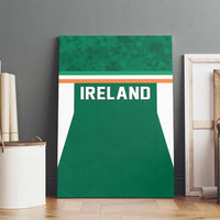 Ireland Rugby Canvas Wall Art Old Retro Style