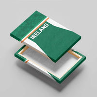 Ireland Rugby Canvas Wall Art Old Retro Style