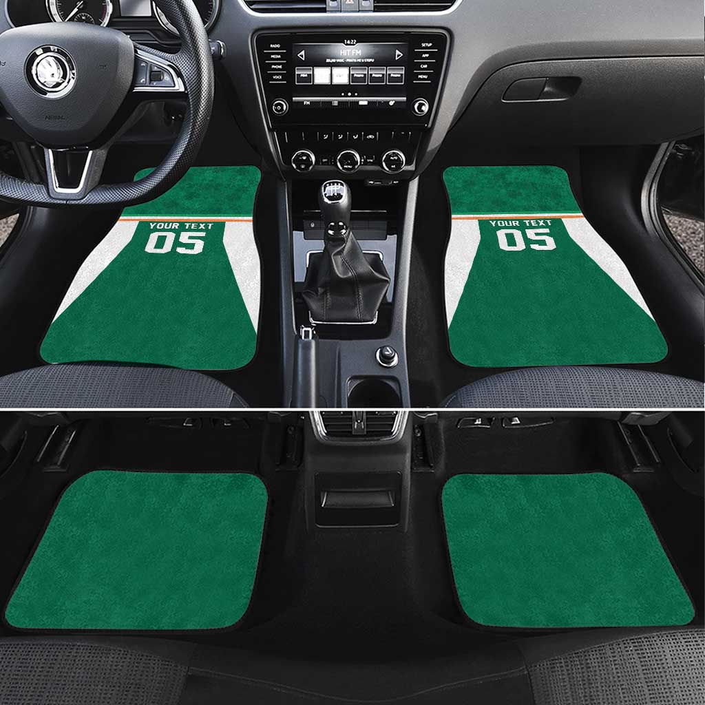 Ireland Rugby Car Mats Old Retro Style