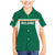 Custom Ireland Rugby Family Matching Mermaid Dress and Hawaiian Shirt Old Retro Style