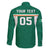 Custom Ireland Rugby Family Matching Puletasi and Hawaiian Shirt Old Retro Style