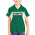 Custom Ireland Rugby Family Matching Puletasi and Hawaiian Shirt Old Retro Style