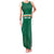 Custom Ireland Rugby Family Matching Tank Maxi Dress and Hawaiian Shirt Old Retro Style