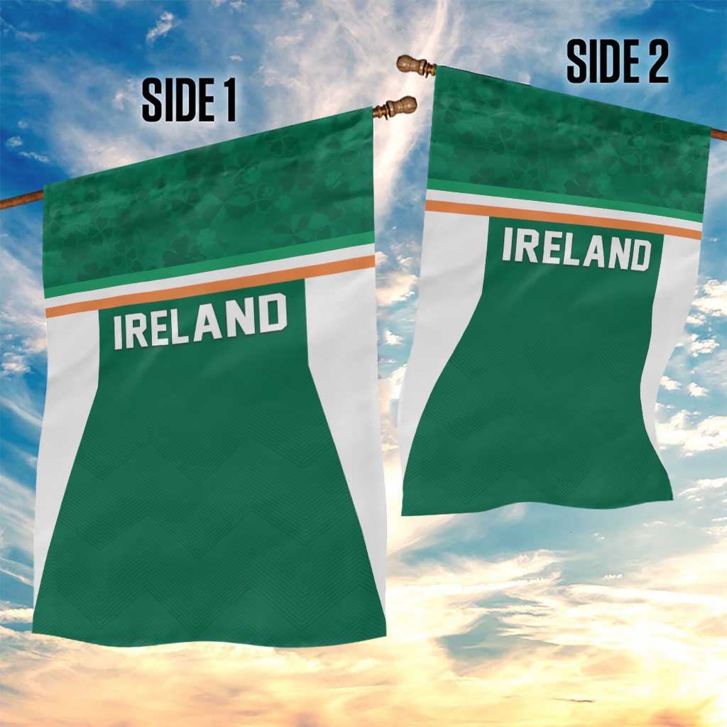 Ireland Rugby Garden Flag Old Retro Style
