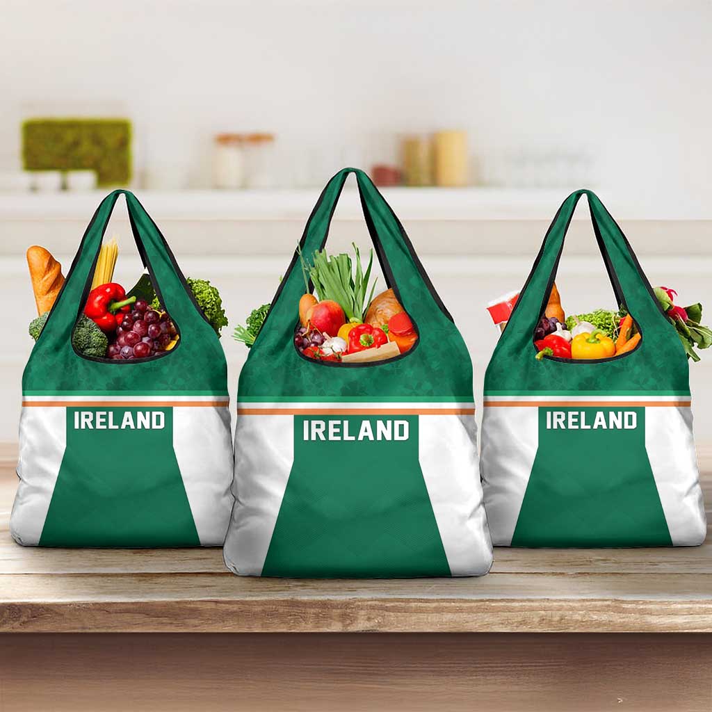 Ireland Rugby Grocery Bag Old Retro Style