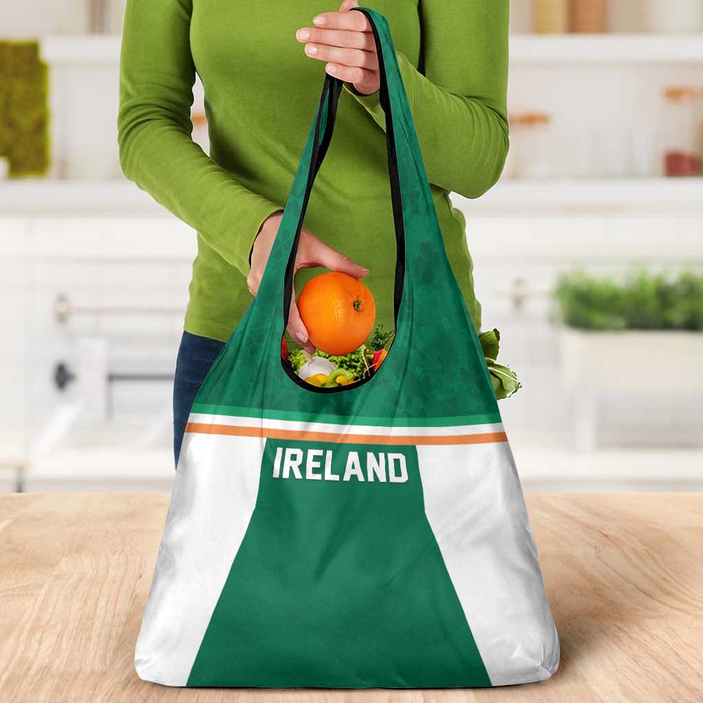 Ireland Rugby Grocery Bag Old Retro Style