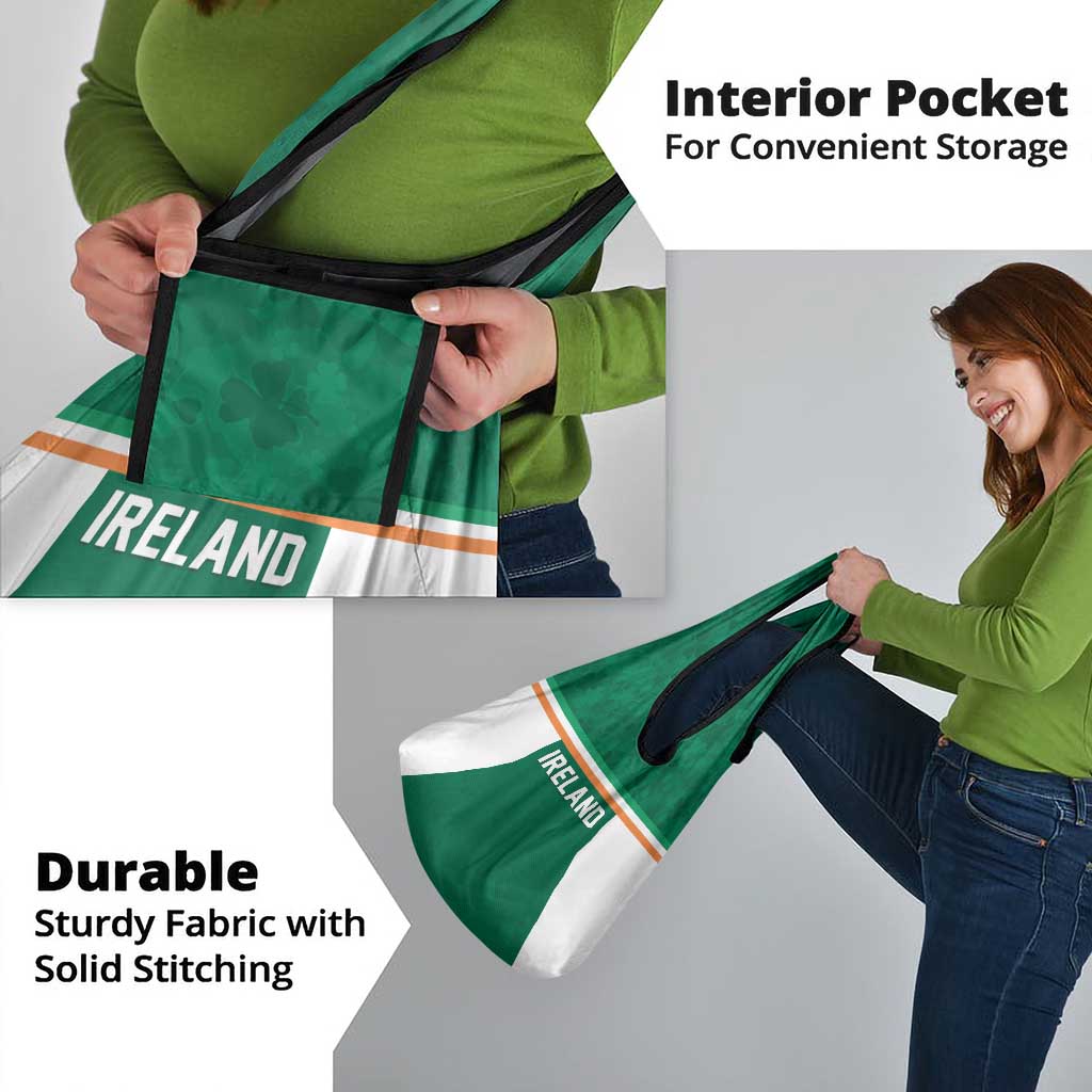 Ireland Rugby Grocery Bag Old Retro Style
