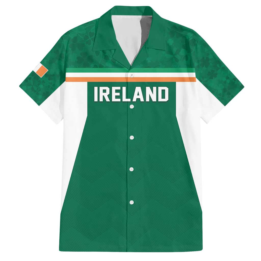 Custom Ireland Rugby Hawaiian Shirt Old Retro Style