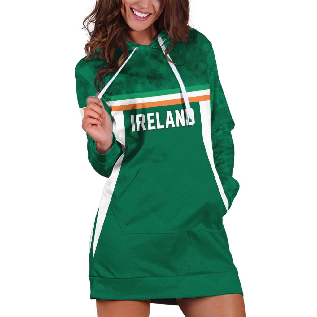 Custom Ireland Rugby Hoodie Dress Old Retro Style