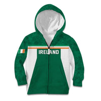 Custom Ireland Rugby Kid Hoodie Old Retro Style