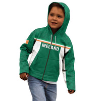 Custom Ireland Rugby Kid Hoodie Old Retro Style