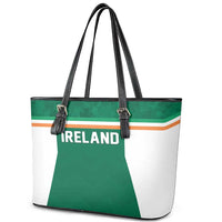 Ireland Rugby Leather Tote Bag Old Retro Style
