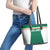 Ireland Rugby Leather Tote Bag Old Retro Style