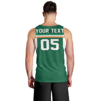 Custom Ireland Rugby Men Tank Top Old Retro Style