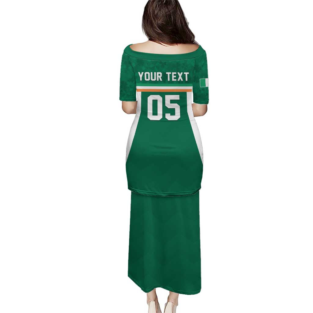 Custom Ireland Rugby Puletasi Old Retro Style